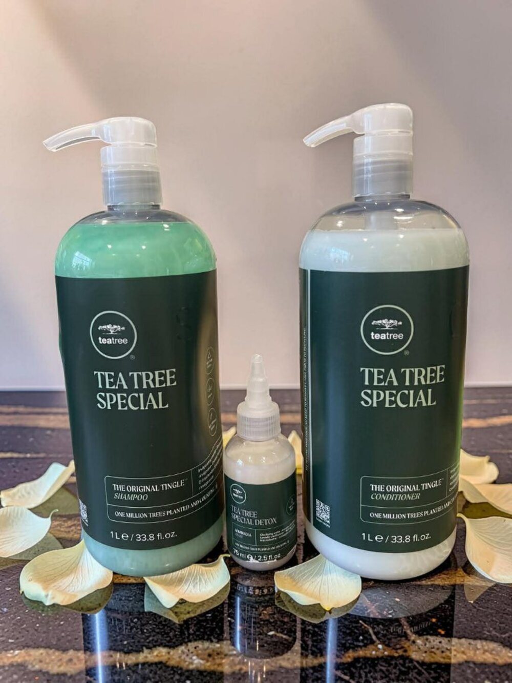 Paul Mitchell Tea Tree Special Shampoo Conditioner 33.8 oz Special Detox 2.5 oz